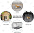 TMbsfatn (39x28x1.5in) Dog Bed Pet mat Dog Box mat Machine Washable Grey