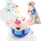BABORUI Interactive Dog Toys Pig, Jumping Squeaky Dog Toys with Recording and Music Modes, Rechargeable for All Sizes