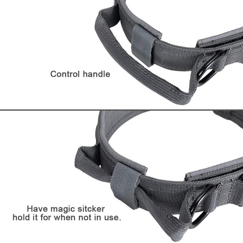 EXCELLENT ELITE SPANKER Tactical Dog Collar, Nylon Adjustable Training Collar for Medium & Large Dogs