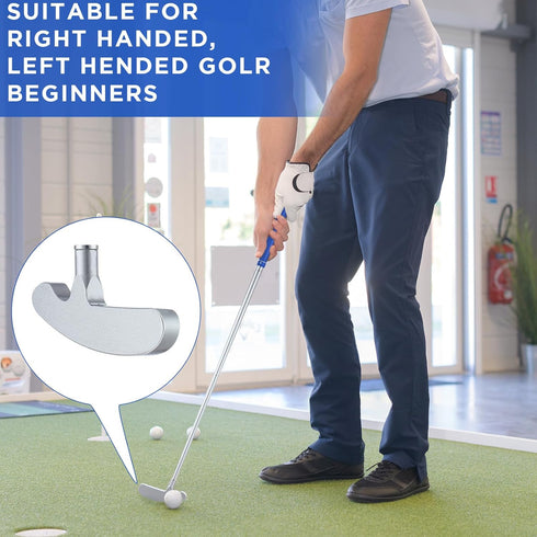 Wettarn Mini Golf Clubs Set for Men, Women, Kids - 3 Sets with 6 Practice Golf Balls, Sturdy Putter Shaft