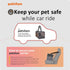 petisfam Easy Load Soft Pet Carrier: Top Entry Bag for Large and Medium Cats, Sturdy, Well-Ventilated, Collapsible
