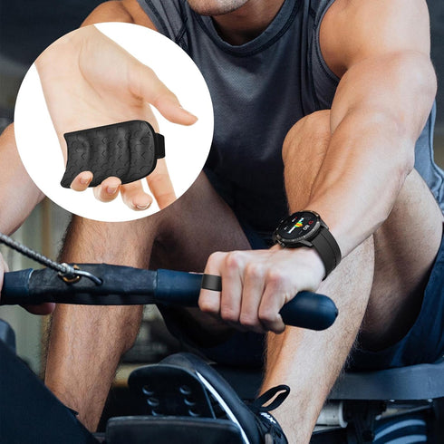 Wnddle Grips for Weight Lifting, Anti-Slip Workout Weight Lifting Grips, Ergonomic Rubber Hand Protector Gloves