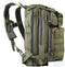 Small Tactical Backpack - Military Bug Out Survival Molle Army Go Bag for Hunting, Gym, Hiking, Camping (30L Green)