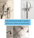 YYST MINI Adjustable Wall Hook Display Hanger for Sword, Dagger, Axe, KeyBlade, etc - 4/PK - No Sword - Vertical