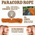 World's Toughest Ultralight Survival Tent - 2 Person Mylar Emergency Shelter Tube Tent + Paracord for Year-Round All
