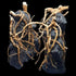 Natural Red Moor Driftwood Mix for Aquarium Decorations, 150 g Moss Ball for Terrarium Fairy Garden Freshwater Planted