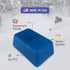 ZUMWax Iron-On Ski/Snowboard/Nordic/Cross-Country Wax, 140g, COLD Temp, PFAS-free, eco-friendly, vanilla scent, USA