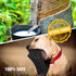 VANFINE Tough Squeaky Dog Toys for Aggressive Chewers, Durable Chew Toys for Large Breed, Non-Toxic Natural Rubber Beef