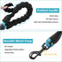 Heavy Duty Dog Leash, 2/4/5/6/8/10 Foot Rope Leash with Padded Handle, Reflective for Small Medium Large Dogs, Purple