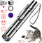 IVVTRYI Laser Pointer Cat Toys for Indoor, Rechargeable, 7 Adjustable Wand Red