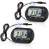 ZACRO 2 Pack Digital Aquarium Thermometer, Fish Tank Water Thermometer with Large LCD Display