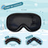 Supertrip Kids Ski Goggles, Anti-Fog Snowboard Goggles for Boys Girls Youth Age 5-15