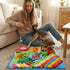 15.4 15.4'' ORIA Snuffle Mat for Dogs, x Slow Feeder Mat for Mental Stimulation, Foraging Training & Anxiety Relief
