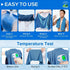 4 Pack, 40"x12" Cooling Towel Ice Towel for Instant Relief, Microfiber Chilly Towel for Sports, Gym, Running, Yoga