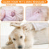200 PCS Large Cotton Swabs in Storage Box, 6 inch Dog Ear Cleaning Swabs with Bamboo Handle for Pet Care