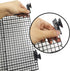 TIHOOD 4PCS Aquarium Divider Tray, Plastic Grid Egg Crate Light Diffuser with 8PCS Sucker Clip