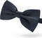 Black Dog Bow Tie, KOOLMOX Adjustable Bow Tie Collar for Medium and Large Dogs, Wedding Birthday Grooming Costumes