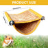 FunMove Hammock Warm Hamster House Mouse Rat Hanging Swing Bed Guinea Pig Cage Bedding Small Pet Animal Double Layer