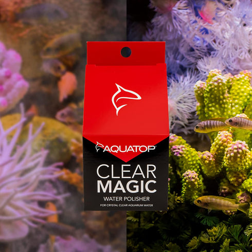 Aquatop Clear Magic Water Polisher - 6 Pack Aquarium Cleaner for Freshwater & Saltwater Tanks