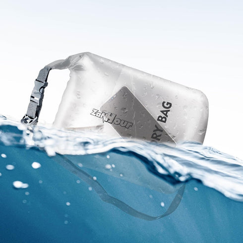 Waterproof Dry Bag - Roll Top Transparent Storage Bag 2L/5L/10L/20L for Traveling, Swimming, Kayaking