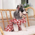 CuteBone Dog Dress Princess Puppy Birthday Dress with Flutter Sleeves, Cat Clothes Outfit for Small Dogs Girl