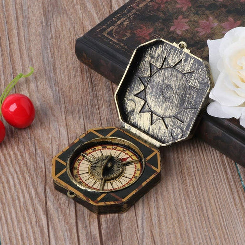 Compass Nautical Compass Pirate Captain Costume Halloween Party Cosplay Decoration Deft Design