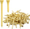 Wooden Golf Tees 3-1/4 inch 100 Count & 1-1/2 inch 20 Count, Golf Wood Tees (83mm & 38mm)