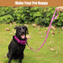 Tactical Dog Collar and Leash Set, Adjustable Military Nylon Training Collar with Control Handle and Metal Buckle for