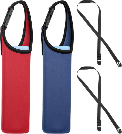 Jxiwfvl 2 PCS Water Bottle Holder with Strap Water Bottle Carrier with Strap