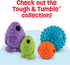Brightkins Tough & Tumble Large Gnome Treat Dispenser - Interactive Puzzle Toy for All Breeds