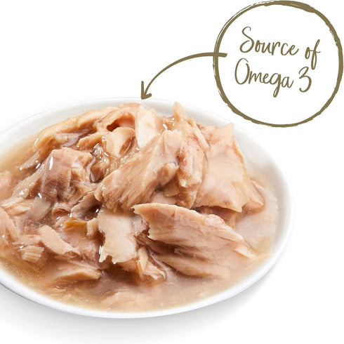 Applaws Natural Wet Cat Food, Tuna Flakes in Gravy, 2.12oz Pots, 18 Count, Limited Ingredient