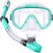 Kids Snorkel Set, Dry Top Anti-Fog Panoramic View Mask, Snorkeling Gear with Carry Bag for Youth Boys and Girls