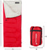 Sleeping Bag for Camping and Festivals by Wakeman Outdoors