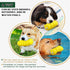Indestructible Squeaky Dog Chew Toys for Aggressive Chewers, Tough Durable Food Grade Toys for Medium Large Breeds