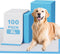 JollyMate 28"x34" Dog Pee Pads Extra Large, 100 Pack X-Large Super Absorbent