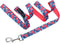 Parisian Pet 4Ft Heavy Duty Dog Leash - Pink Hibiscus Printed, Odor Proof Training Leash for All Dogs