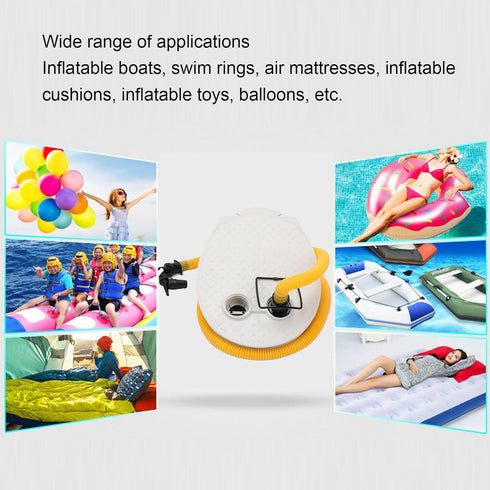 Swimming 5FT Dpofirs Manual Foot Pump Inflator for Inflatable Boats Kayak Air Beds Mattress Toys, Fit for Halkey