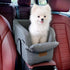 Centre Console Dog Car Seat, Booster Seat for Small Dogs and Cats, Pets Up to 22lbs