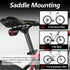 200 300 8 4 IP66 Cruxer Ultra Bright Bike Tail Light Lumen Compact Bicycle Rear Light, USB-C Rechargeable, Smart Brake