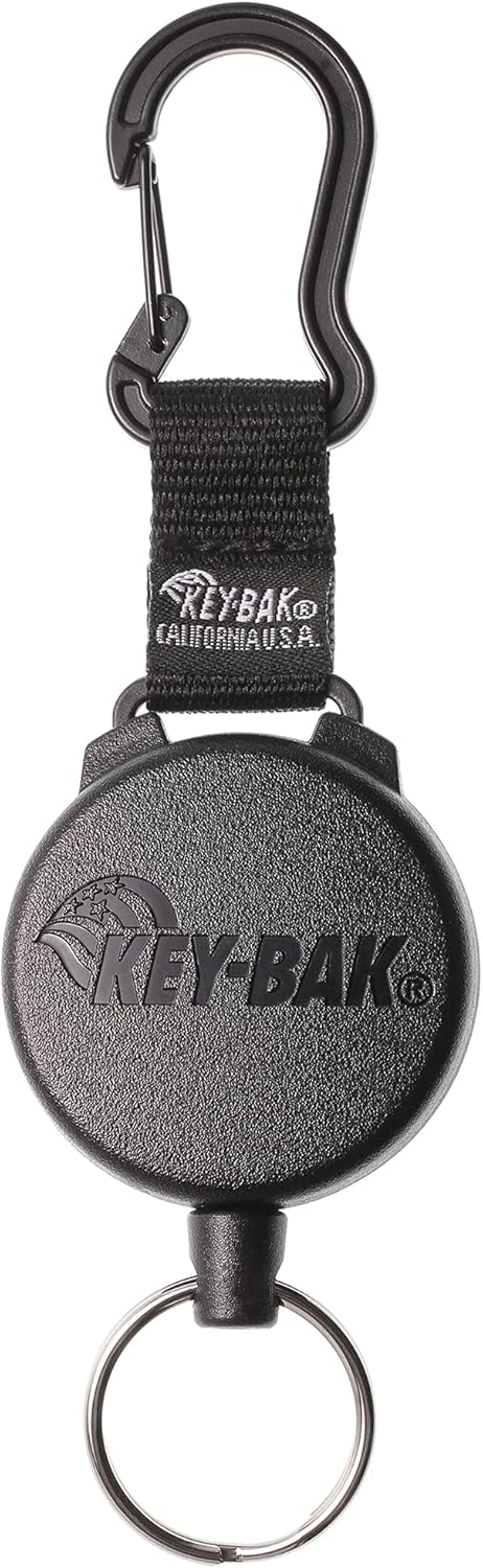 KEY-BAK SECURIT Heavy Duty Retractable Key Holder with Kevlar Cord