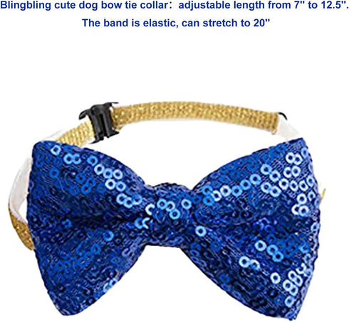 Dog Bandana Hat Scarf Set, Happy Birthday Banner with Cute Bow Tie Collar for Boy Girl Puppy, Classic Plaid Design