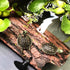 Flushbay Turtle Floating Basking Platform, Aquarium Decorations with Suction Cups for Tortoise Climbing