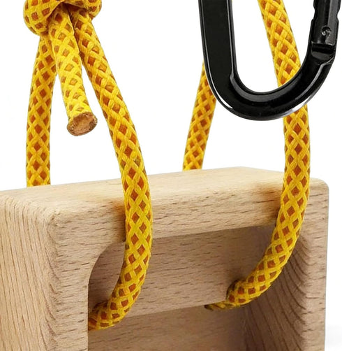 Generic 1 Hangboard Rock Climbing - Pair Wooden Fingerboard Pull Up Board, Grip Strength Trainer for Climbers, Indoor