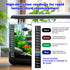 Fukaisu 12pcs Fish Tank Cleaner Kit, Multi-Functional Aquarium Tank Vacuum Gravel Cleaning Tool Kit with Magnetic Glass