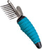 Master Grooming Tools Ergonomic Dematting Tools, 9-Blade Comb, 6?", Silver for Grooming Dogs