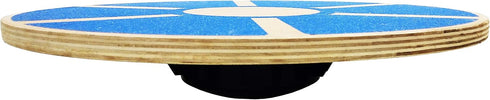 Signature Fitness Non-Slip Wooden Wobble Balance Board Core Trainer, 15.55-inch Diameter