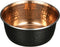 Neater Pet Brands Hammered Decorative Designer Bowls - Luxury Style Premium Dog and Cat Dishes (Small, Black Copper)