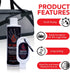 Liquid Chalk for Weight Lifting, Rock Climbing, Cross Training, & Powerlifting, Gym Approved Workout Chalk for Hands