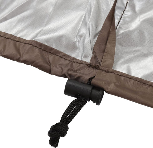 190T 86x48x79cm, Fdit Outdoor Beverage Cart Cover, Polyester Taffeta, Rolling Cooler Cart Cover for Patio Party