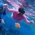 Qheng Set 180Panoramic Snorkeling Gear for Adults, Dry-Top Snorkel Scuba Diving mask, Wide View Professional Snorkeling
